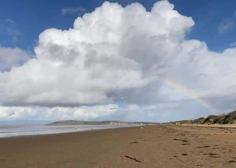 Sandy Beach Hill View Apartment Brean Exteriér fotografie